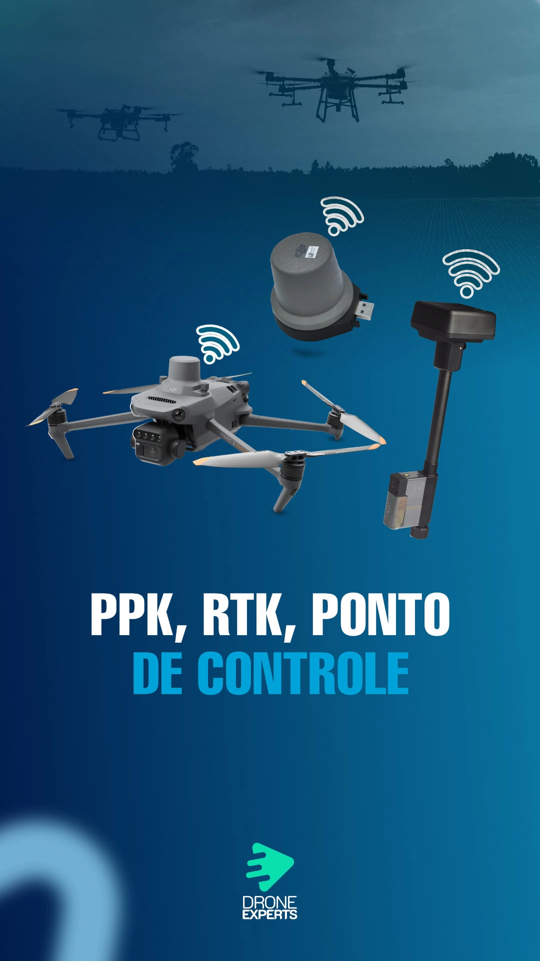 JORNADA DO PPK, MAPEAMENTO DE PRECISÃO COM DRONES